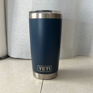 Navy blue Yeti Rambler